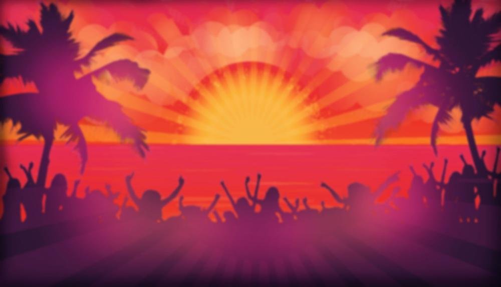 Game Background for Tropic Dancer by CT Interactive