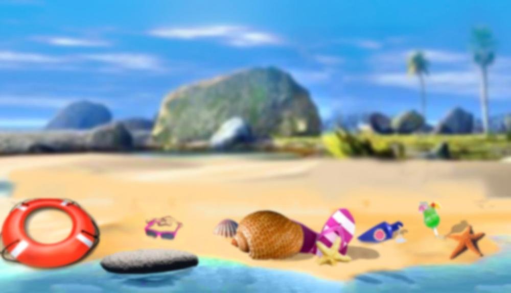 Game Background for Tropic Paradise by Play Pearls