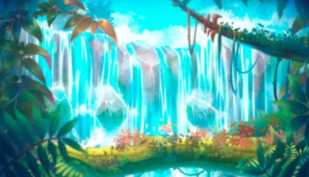 Game Background for Tropical Crush by EA Gaming