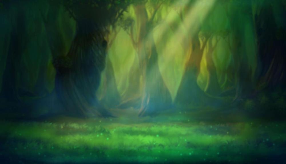 Game Background for Unicorn Forest by Leap Gaming