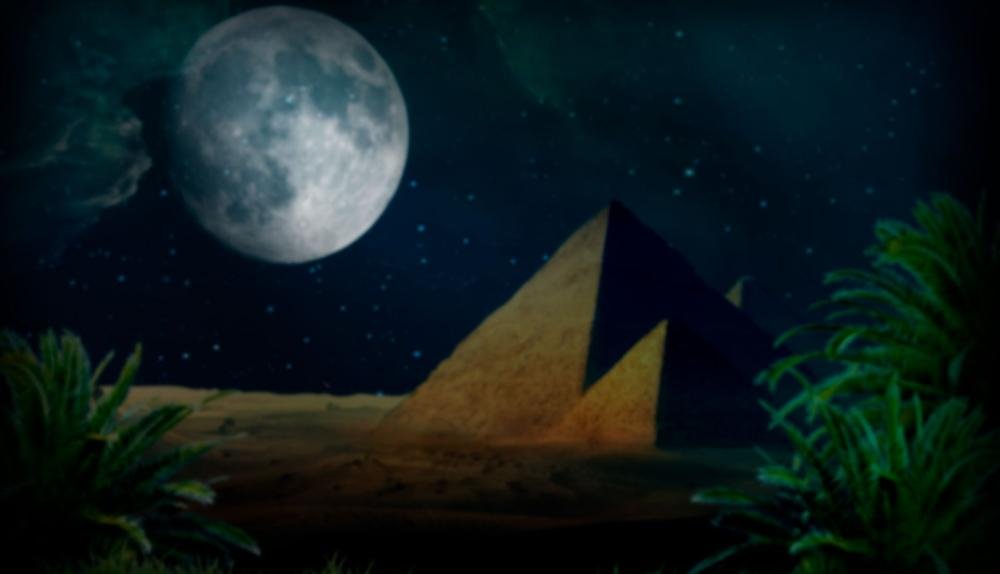 Game Background for Valley of Pharaohs by Booming games