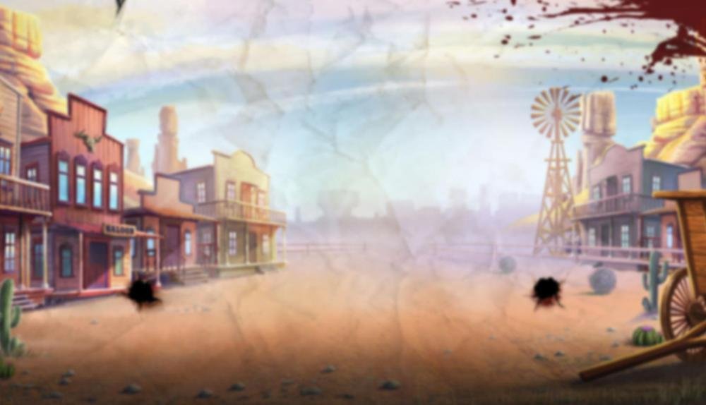 Game Background for Van der Wilde and The Outlaws by iSoftBet