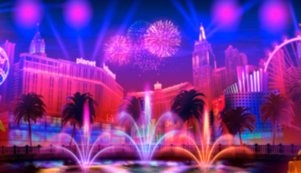 Game Background for Vegas High Roller by iSoftBet