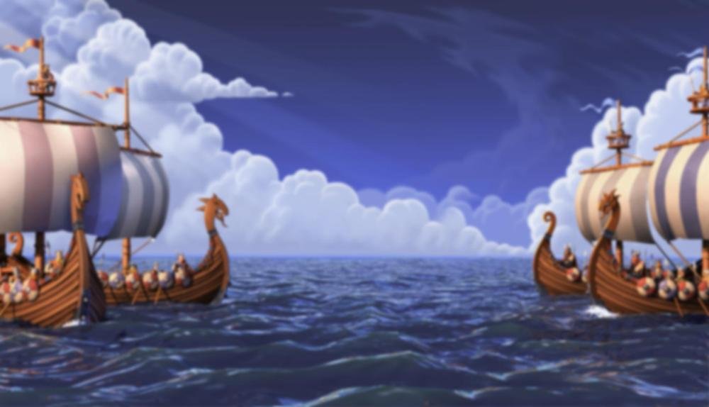 Game Background for Viking Voyage by BetSoft