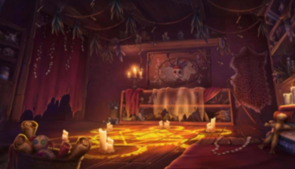 Game Background for Voodoo Reels by Stakelogic