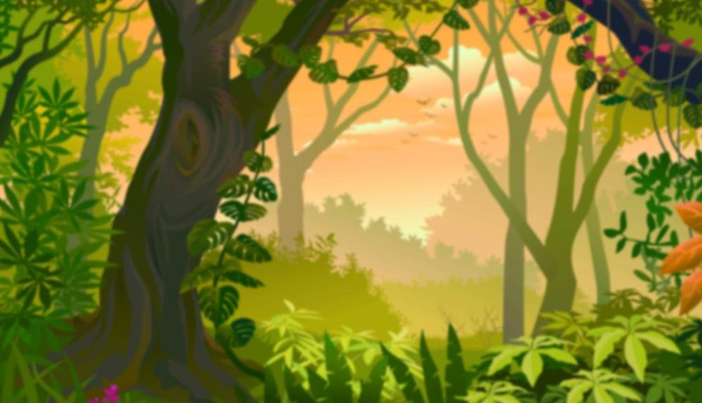 Game Background for Wacky Monkey Dice by Spinomenal