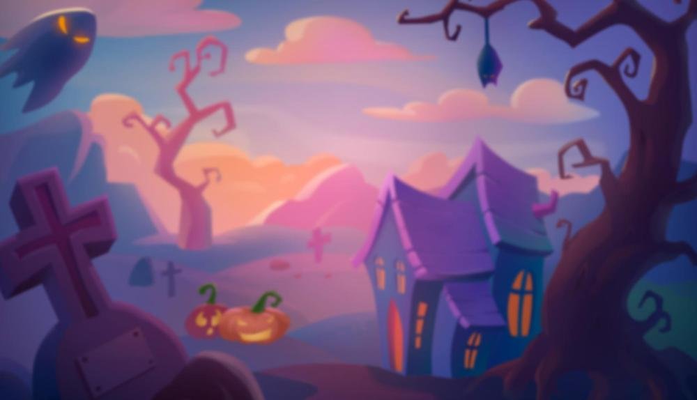 Game Background for Wicked Reels by Mobilots