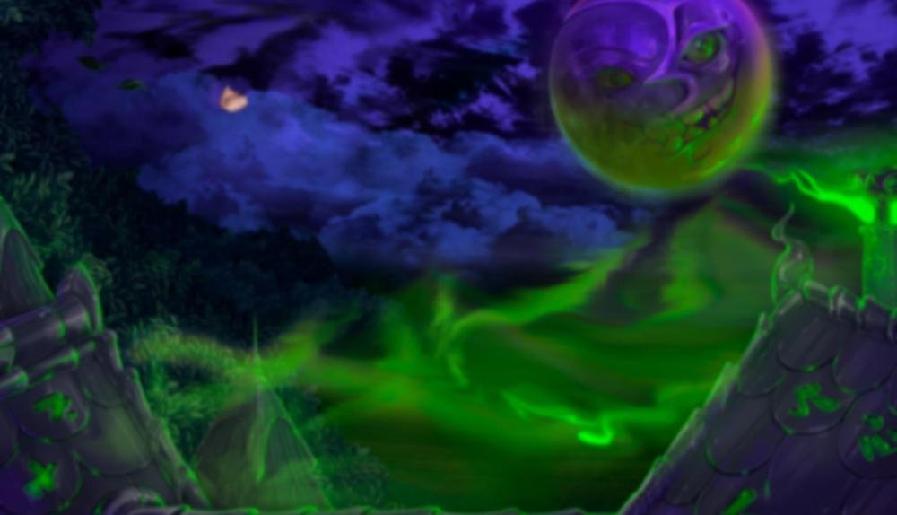 Game Background for Wicked Witch by Habanero