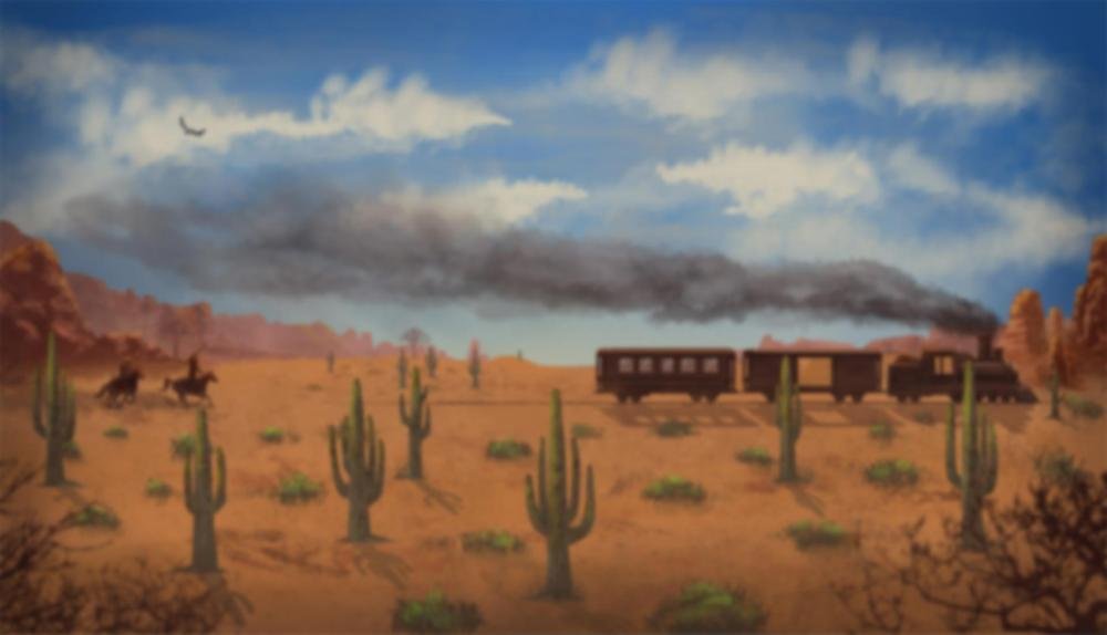 Game Background for Wild Justice by Platipus