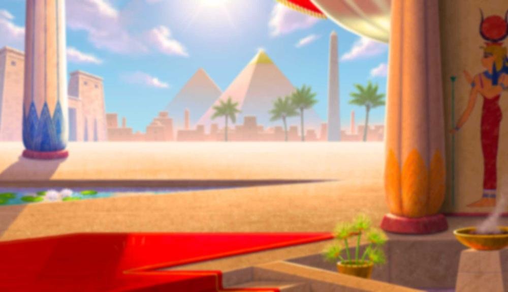 Game Background for Wild Link Cleopatra by SpinPlay Games