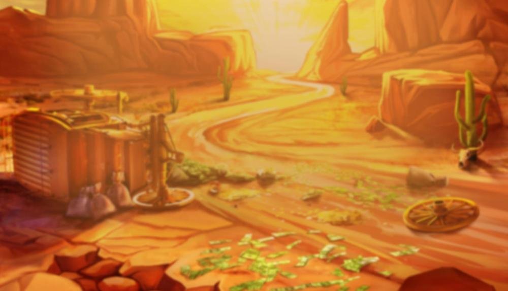 Game Background for Wild West Zone by Leander