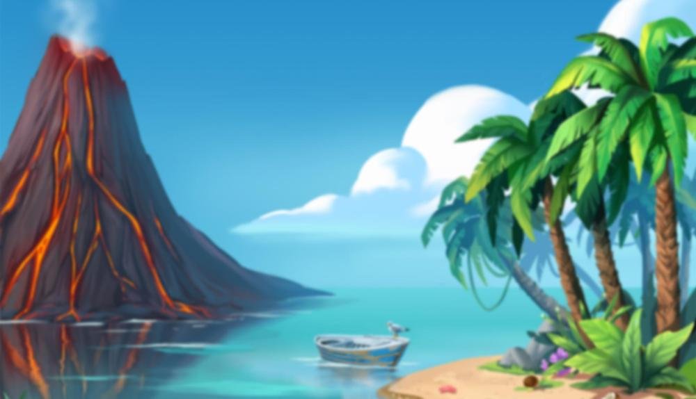 Game Background for WinFall in Paradise by YGGDRASIL