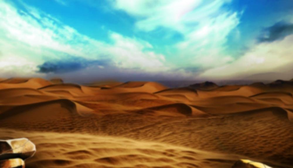 Game Background for Wolf Fang - Golden Sands by Spinomenal