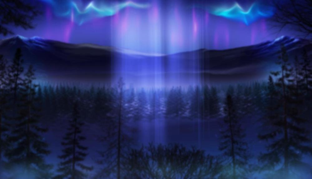 Game Background for Wolf Moon Rising by BetSoft