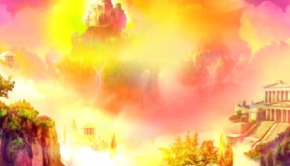 Game Background for Zeus Rush Fever by Ruby Play