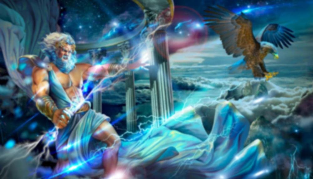 Game Background for Zeus the Thunderer by MrSlotty